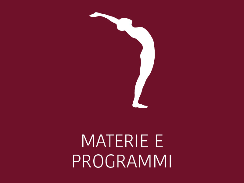Materie e Programmi